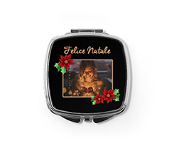 Decora il tuo specchietto natalizio con una foto