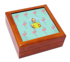 Portagioie in Fenicotteri rosa