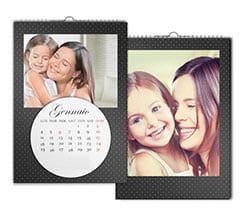 Circle Dark Calendari Multipagina A4