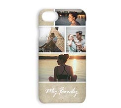 Cover iPhone 7 3D Vintage collage