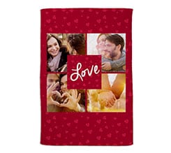 Coperta 100x150 Love for collage