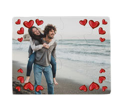 Puzzle magnetico 24x19 Love Hearts