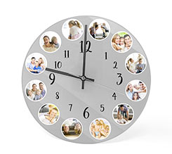 Orologio Rotondo in Plexiglass