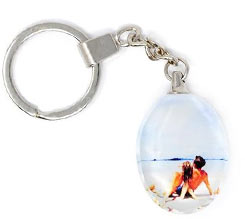 Portachiavi in Cristallo a Goccia