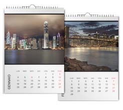 Basic Bianco Calendari Multipagina A4