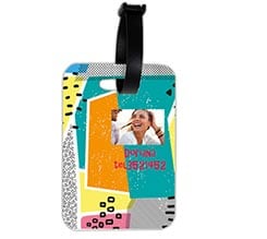 Etichetta bagaglio Multicolour