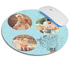 Tappetino mouse tondo My father