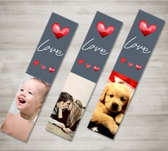 Segnalibro Three Hearts