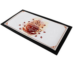 Bar mat personalizzato Coffee cup