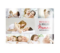 Poster collage 80x60 cm Forever mum