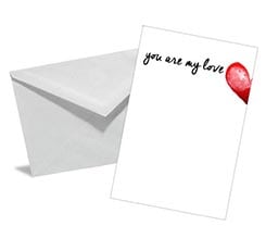 Bigliettino Auguri - You Are My Love