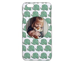 Cover iPhone 6 3D Elefantini verdi