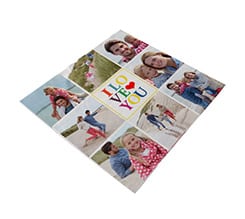 Pezzuola per occhiali I love collage