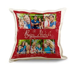 Cuscino in Juta Red Christmas