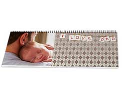 Calendario da scrivania I love dad