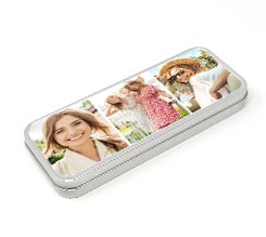 Scatola di latta piccola collage