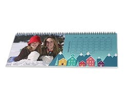 Calendari da scrivania Casette colorate