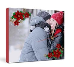 Orologio Tela Christmas stars