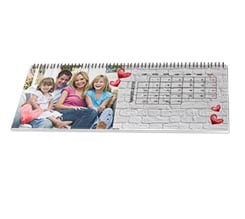 Calendari da scrivania Love muretto