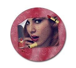 Grafiche su Puzzle Rotondo