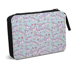 Astuccio scuola Unicorni colorati