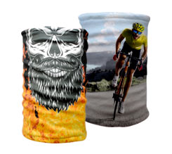 scaldacollo multifunzione in pile personalizzato