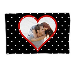 Coperta 150x100 Amore a pois