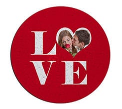 Puzzle legno rotondo Big Love