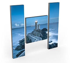 Tela 3 pannelli Acca