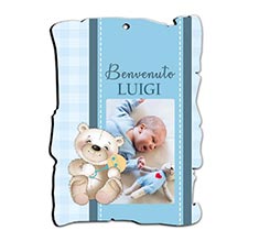 Pergamena masonite Orsetto celeste