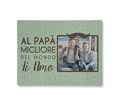 Puzzle Baby 24x19 “Ti amo papà” personalizzabile