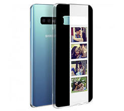 Cover trasparente Galaxy S10 4 Collage