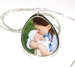 Collana goccia personalizzata