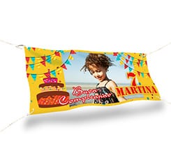 Striscione 150x60 Buon compleanno