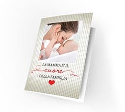 Cards Mamma cuore della famiglia