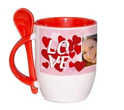Tazza con Cucchiaino Storm of hearts