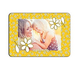 Calamita Rettangolare 8,8x6,3 Margherite