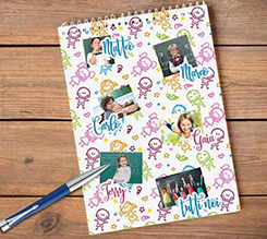 Block Notes A4 Spirale Bimbi