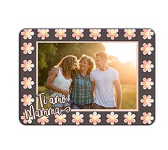 Calamita Rettangolare 8,8x6,3 Ti amo mamma