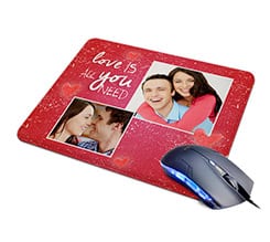 Tappetino Mouse in Pelle All you need