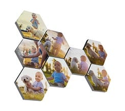 Alveolo in kapafix 8 esagoni