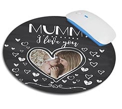 Tappetino mouse tondo Mummy