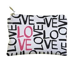 Portachiavi Portamonete Love words