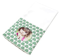 Portaposate in Stoffa Elefanti verdi