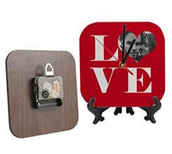 Orologio in legno smussato Big Love