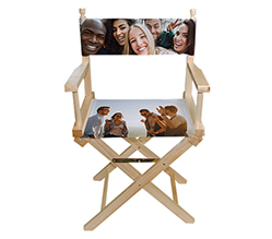 sedia regista con foto