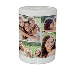 Portaspazzolino Collage 5 riquadri