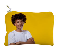 Portachiavi portamonete rettangolare