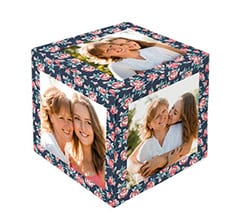 Foto cubo immagini Rose texture