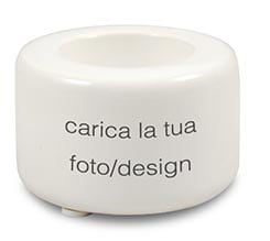 Portacandela in Ceramica